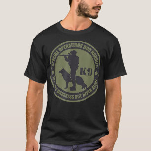 T-shirt Handleur de chien des opérations spéciales K9