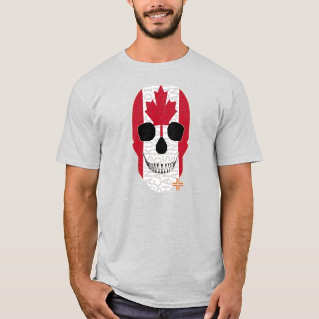 T-shirt HANDSKULL Canada de base B2 (Devant)