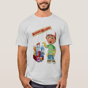 T-shirt Handy Manny et ses outils de discussion