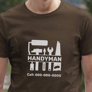 T-shirt Handyman - Matériel Outils Monogramme