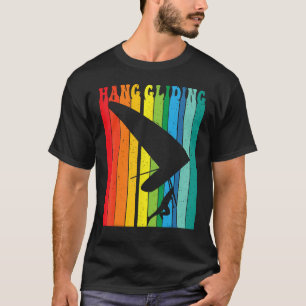 T-SHIRT HANG GLIDING COLORÉ VINTAGE DESIGN