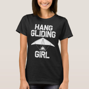 T-shirt Hang Gliding Girls Kids Hang Glider Pilot Flyers