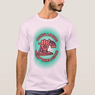 T-shirt Hang Loose, Surf Le Jus Surf Main