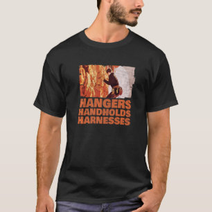 T-shirt Hangers Ports Harnais Rocher Escalade Montagne