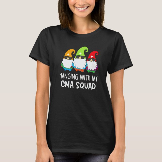 T-shirt Hanging With My Cma Squad Christmas 2023 Outfit Ha (Devant)
