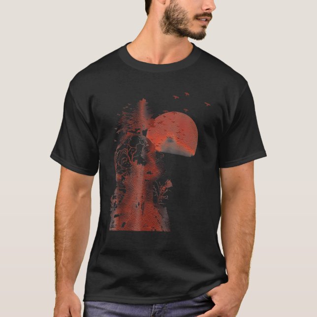 T-shirt Hangovers Costume D'Arbre Humain Pour Hommes Femme (Devant)