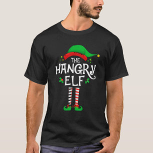 T-shirt Hangry Elf Christmas Family Matching Group T S