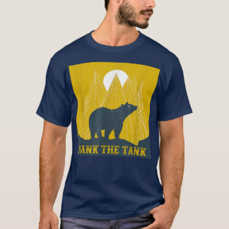 T-shirt Hank Bear California Lake Tahoe Bears Amusant