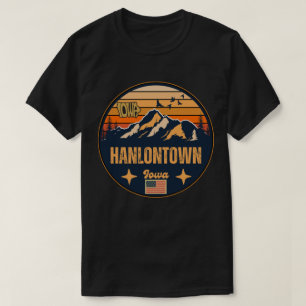 T-shirt Hanlontown, Iowa Ia, États-Unis