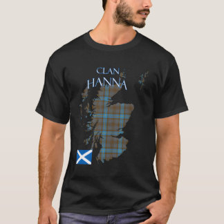 T-shirt Hanna Scottish Clan Tartan Scotland