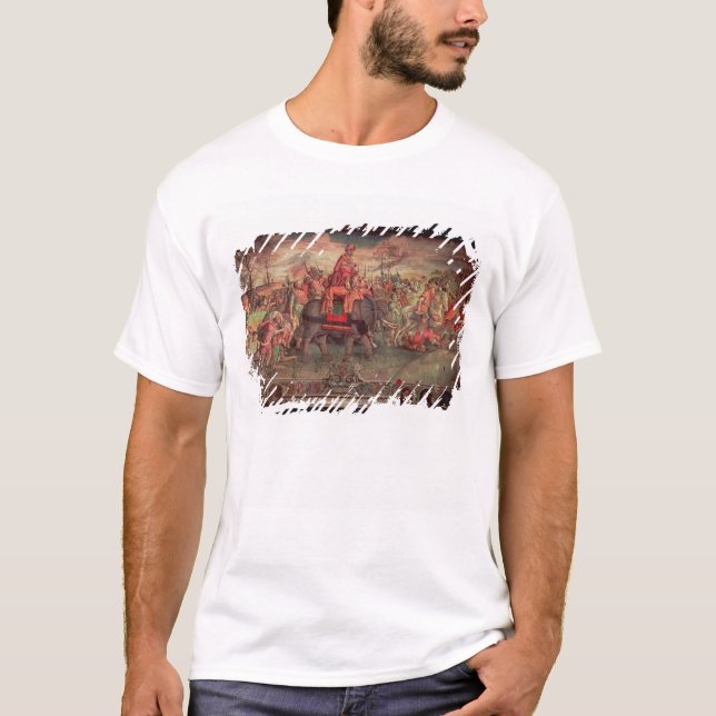 T-shirt Hannibal croisant les Alpes (Devant)