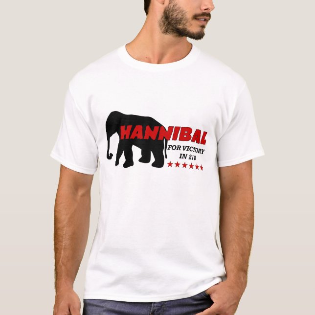 T-shirt Hannibal pour la victoire (chemise de campagne) (Devant)