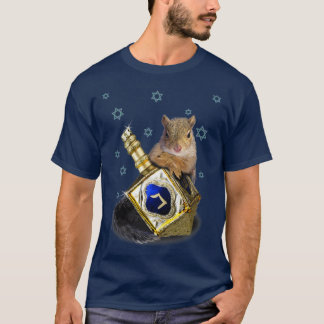 T-shirt Hanoukka Squirrel