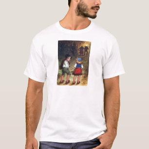 T-shirt Hansel et Gretel se dirigent dans les bois