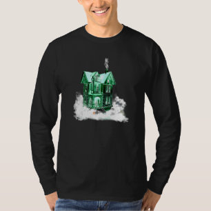 T-shirt Hantée déplaisante Maison Halloween Apparitions de
