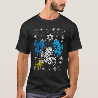 T-shirt Hanukkah Dragons Chanukah Jewish Men Women  Boys G