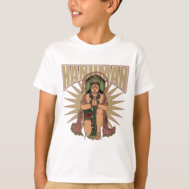 T-shirt Hanuman indou (Devant)