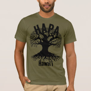 T-shirt HAPA HAWAII ROOTS Blk