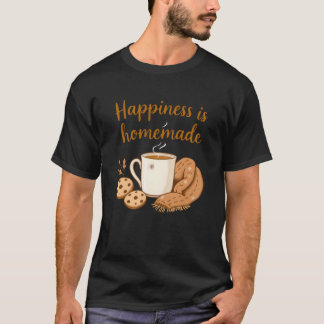 T-shirt Happiness is Homemade Coffee friends