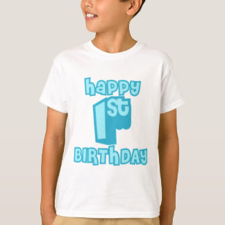 T-shirt Happy 1st Birthday Celebration – Cute birthday 