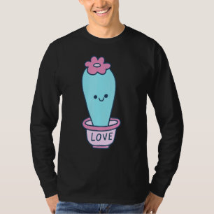 T-shirt Happy Cactus Love Pot
