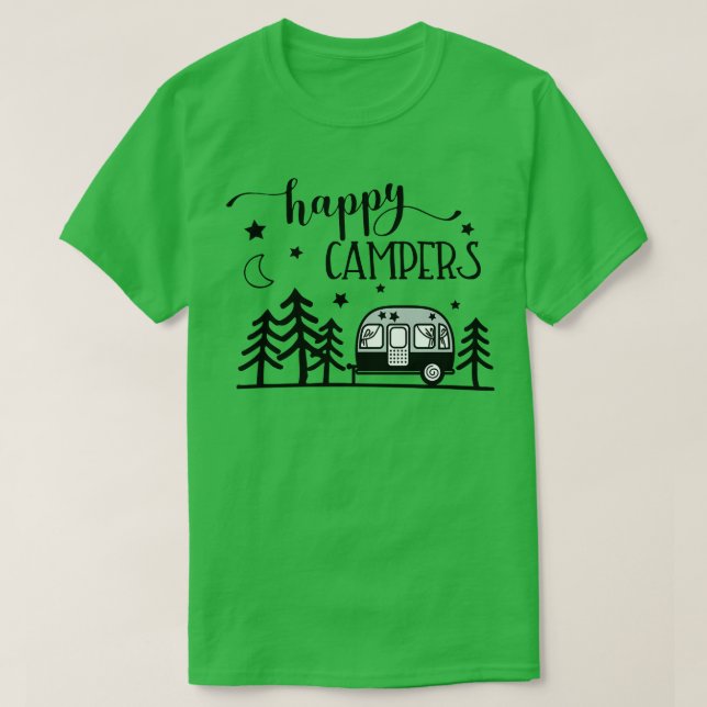T-shirt Happy Camper (Design devant)