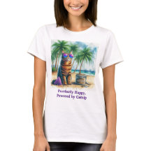 Happy Catnip Cat Funny Amoureux de les chats