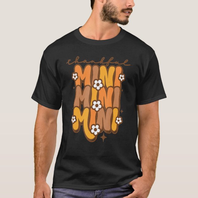 T-shirt Happy Chrismukkah  Thankful Mini (Devant)
