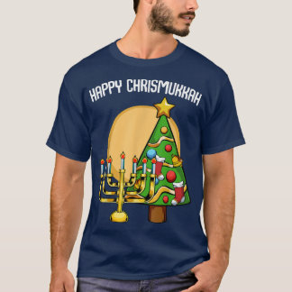 T-shirt Happy Christmukkah Have Fun Celebrate Sweet Christ