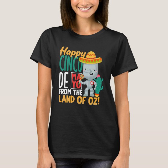 T-shirt Happy Cinco de Mayo from down under (Devant)