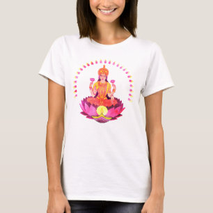 T-shirt Happy Diwali - Deepalavi Lakshmi Goddess 1
