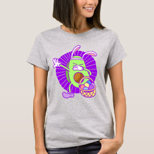 T-shirt happy Easter Egg avocat Bunny drôle dabing