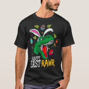 T-shirt Happy Eastrawr T Re Dinosaur Easter Bunny Egg Boy