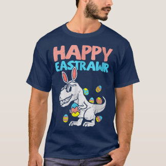 T-shirt Happy Eastrawr Tre Dinosaur Toddler Garçons Enfant
