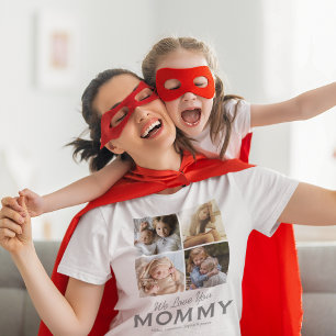 T-shirt Happy Family Photo Mommy