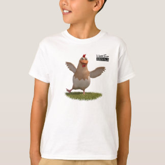 T-shirt Happy Farm Animal Chicken _ Isaak