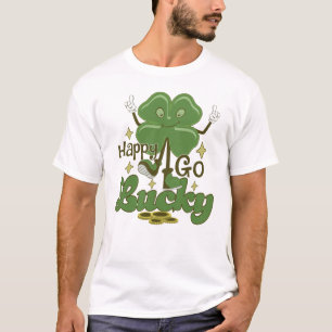 T-shirt Happy Go Lucky St. Patrick's