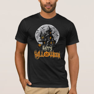 T-shirt Happy Halloween Haunted House