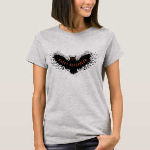 T-shirt Happy Halloween Owl Illustration