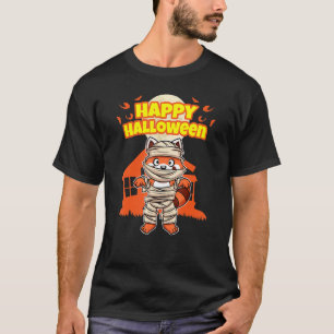T-shirt Happy Halloween Scary Hallow's Eve Party Costume