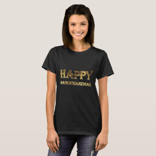 T-shirt Happy HanuKwanzMas Neologisme or Look Typographie