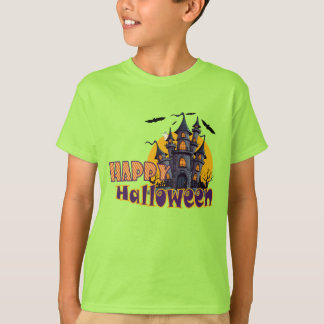 T-shirt Happy Hauny House Halloween Éffrayant