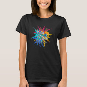 T-shirt Happy Holi Rang Barse Spring Festival Inde Hindu