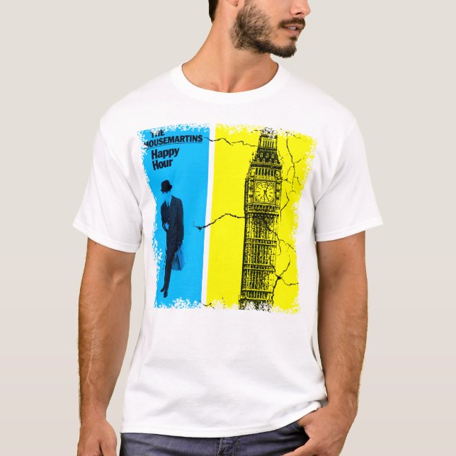 T-shirt Happy Hour en détresse (Devant)