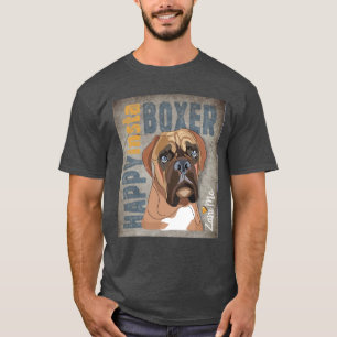T-shirt Happy Insta Boxer - Zani Mo Dog