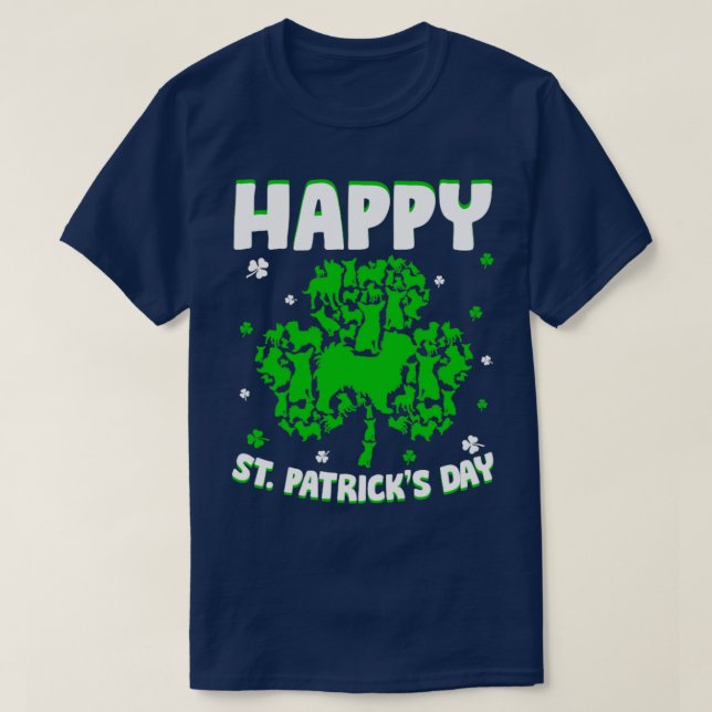T-shirt Happy Jour de la Saint Patrick Funy Saint Patricks (Design devant)