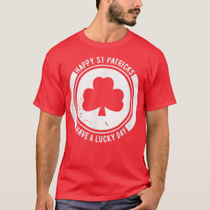 T-shirt HAPPY JOUR DE LA SAINT PATRICK Irish Holiday drape