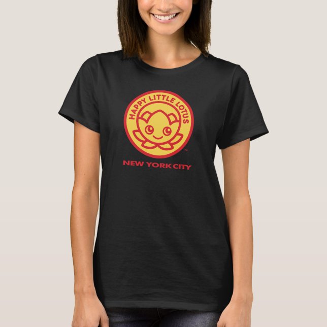 T-shirt Happy Little Lotus, New York (Devant)