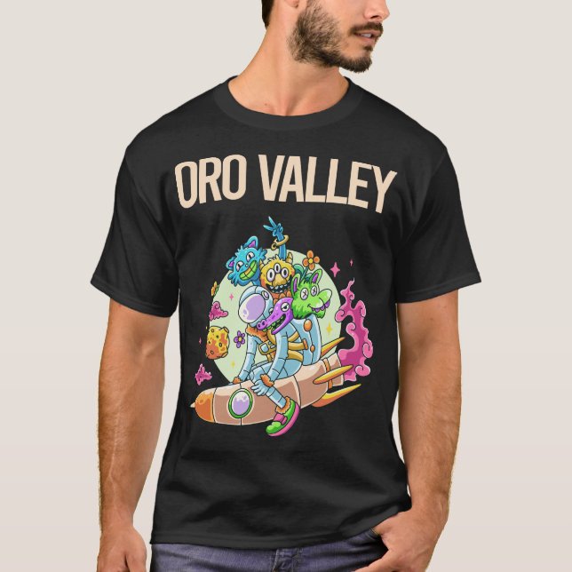 T-shirt Happy Monsters - Vallée d'Oro (Devant)
