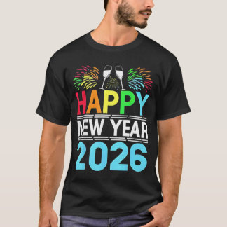 T-shirt Happy New Year 2026 NYE Party - Funny New Years Ev